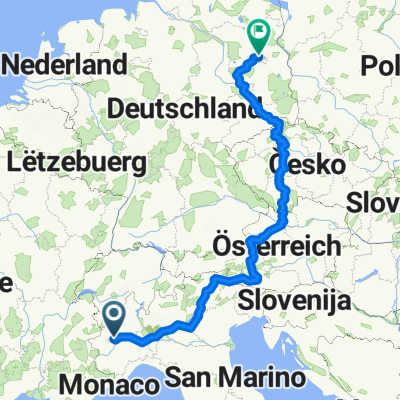 Torino-Berlino (Eurovelo 7)