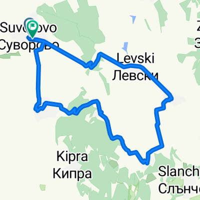 Суворово-Чернево-Просечен-Баново-Левски-Суворово