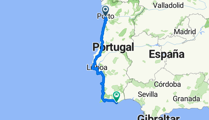 porto - lisboa - faro