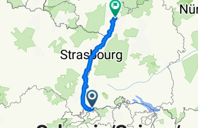Route in der Bikemap App öffnen
