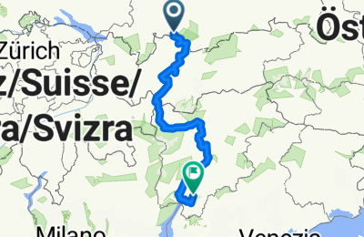 Route in der Bikemap App öffnen
