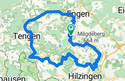 Route in der Bikemap App öffnen