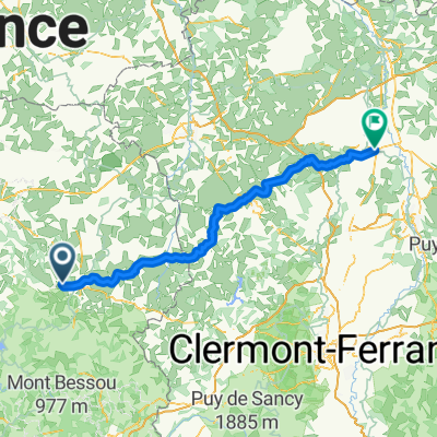 blessac to saint pourçain