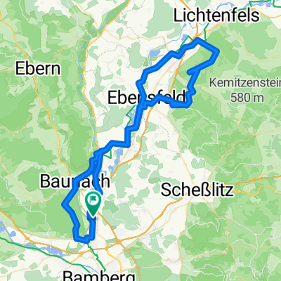 Kemmern - Veitsberg - Staffelberg - Vierzehnheiligen und zurück