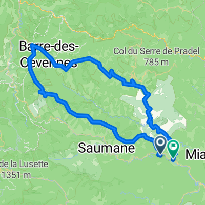 D 260a - Route de la Corniche des Cévennes