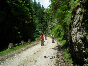 Hebe Bild 7 entlang der Bikemap-Route "Dambovicioara - August 2015" hervor