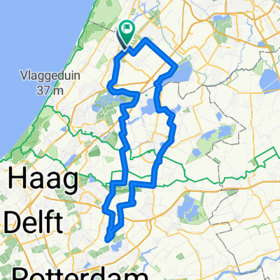c618bah, 102 km rondje hillegom - groene hart naar rotterdam