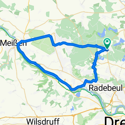 Moritzburg-Meißen-Radebeul-Moritzburg