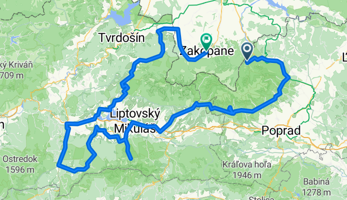 Cycling Tour around the High Tatras