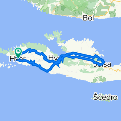 The Shredder - Hvar-Brusje-Stari Grad-Jelsa-Hvar