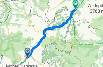 Route in der Bikemap App öffnen