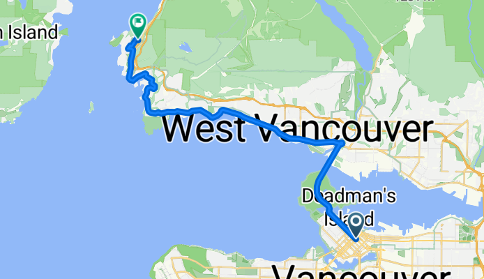 Georgia st to Horseshoe bay