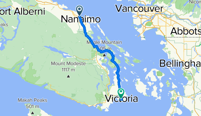 Nanaimo to Victoria Via Salt Spring Island