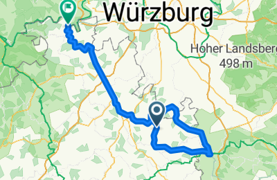Route in der Bikemap App öffnen