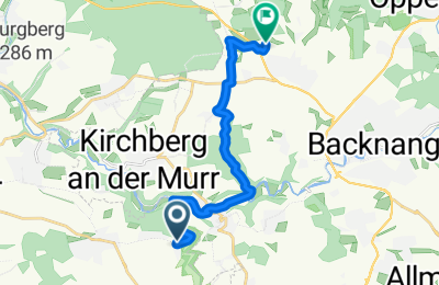 Route in der Bikemap App öffnen