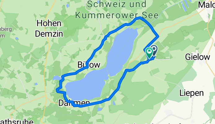 Rundfahrt Malchiner See
