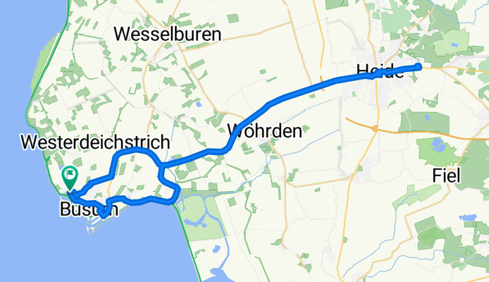 Büsum - Heide - Büsum