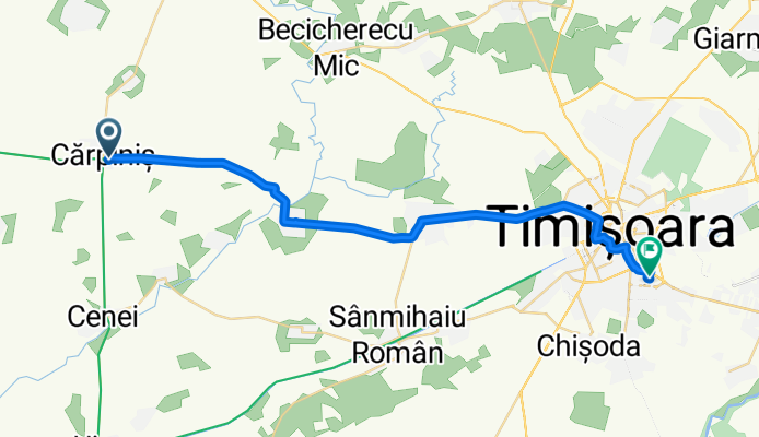 Cărpiniș - Timișoara