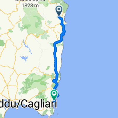 IV° tappa costa est Sardegna, Arbatax-Costa Rei