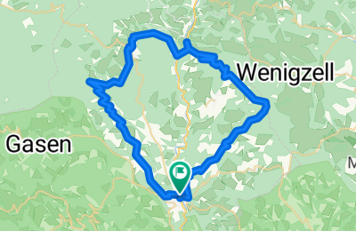 Route in der Bikemap App öffnen