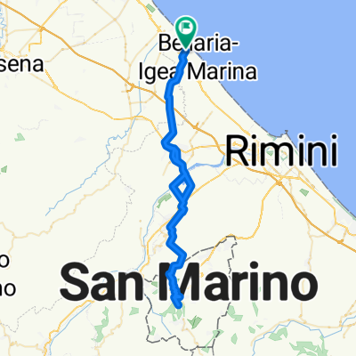 Bellaria -&gt; San Marino