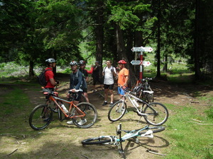 Hebe Bild 3 entlang der Bikemap-Route "Dambovicioara" hervor