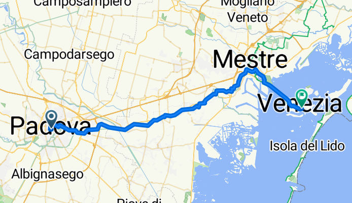 Tag 6  Padova - Venedig 