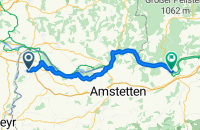 Route in der Bikemap App öffnen