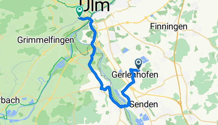Werzlen - Wiblingen - Ulm