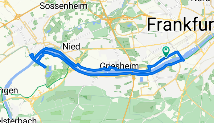 Ffm Rundfahrt am Main Gutleutviertel - Ffm Höchst