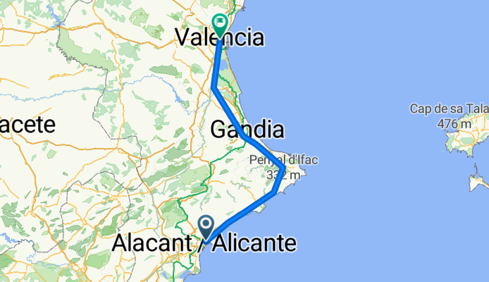 Alicante-Valencia
