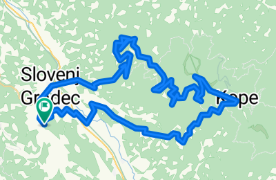 Route in der Bikemap App öffnen