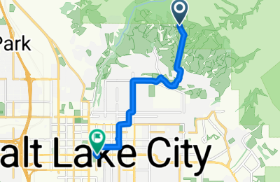 Route in der Bikemap App öffnen