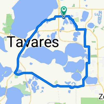 Lake Dora Loop from Eustis home