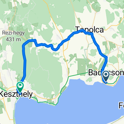 Badacsony - Tapolca - Várvölgy - Keszthely