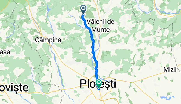 Gara Slanic - Gara Ploiesti Sud