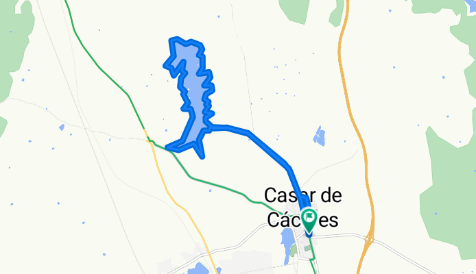 Casar de Caceres - Pantano Nuevo - Casar de Caceres