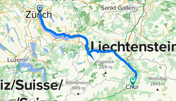 Zürich - Chur