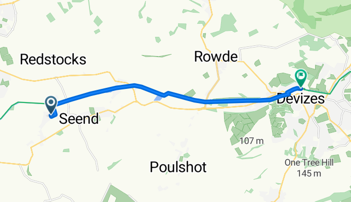 Seend Cleeve to Devizes along Kennet &amp; Avon canal