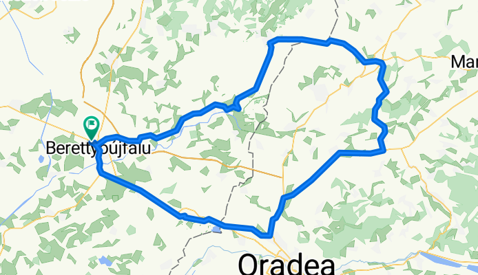 Berettyóújfalu - Székelyhíd - Szentjobb - Berettyóújfalu