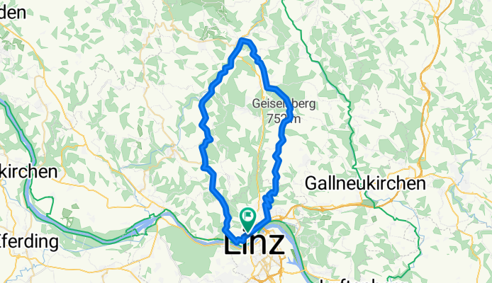 Linz - Hellmonsödt - Sonnberg - Zwettl - Eidenberg