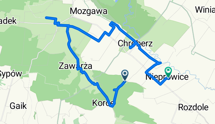 Kozubów, Wojsławice, Wola Chroberska, Nieprowice