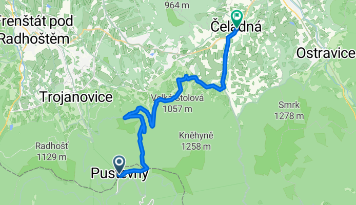 Pustevny - Čeladná 2