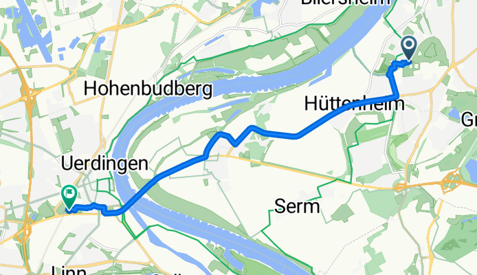 Von Wanheim nach Uerdingen