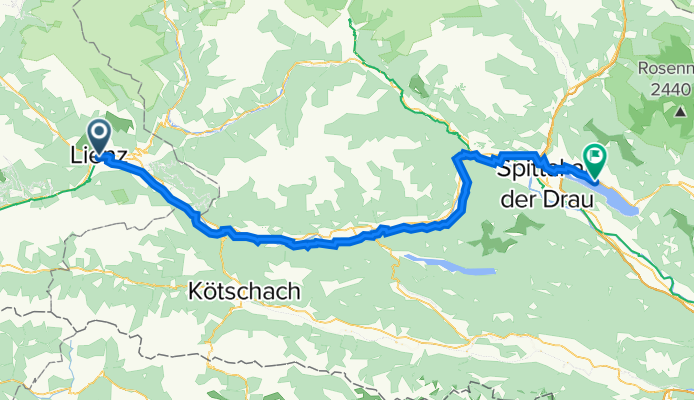 Etappe 1: Lienz - Millstatt