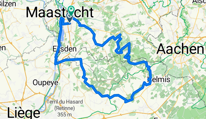 Maastricht-Moresnet-Maastricht 95km