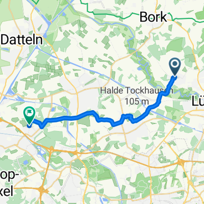 Route zur Lohburg