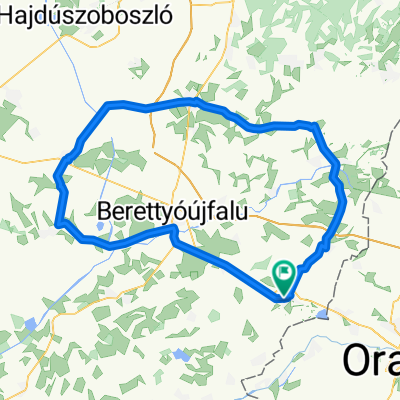 Bk - Bu - Sáp - Derecske - Konyár - Bk