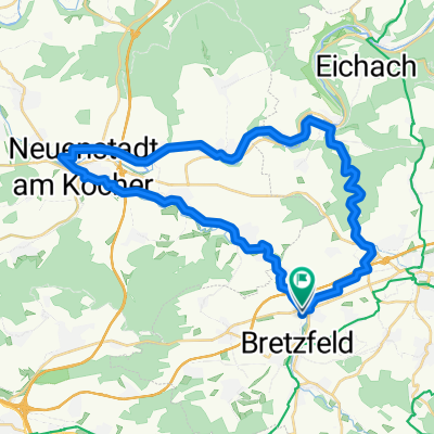 Bretzfeld - Ohrntal - Kocher - Bretzfeld