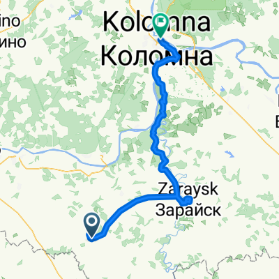 БЕРЕГОМ ОСЕТРА В КОЛОМНУ